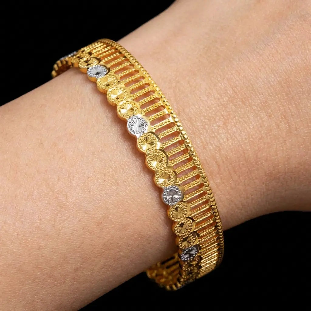 Rhodium Bangle PRGB23-26-003