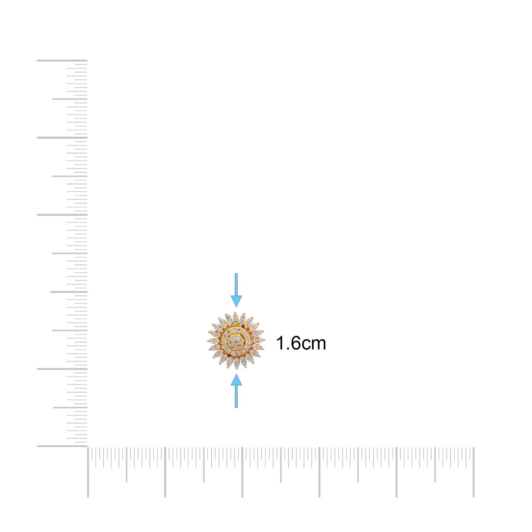 Stone Stud PSST68W-061