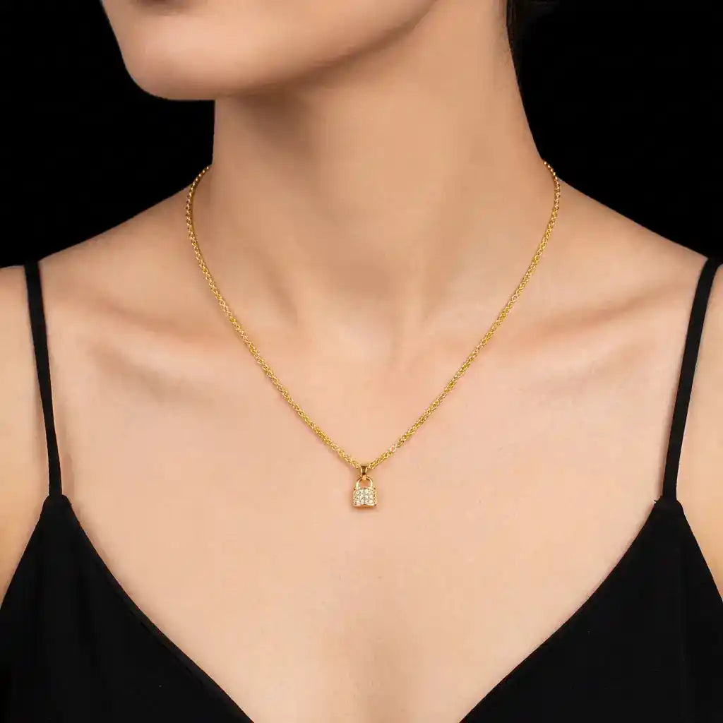 STONE NECKLACE PSNS79W-003