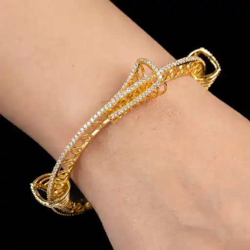 Stone Bangle PMSB1W-054