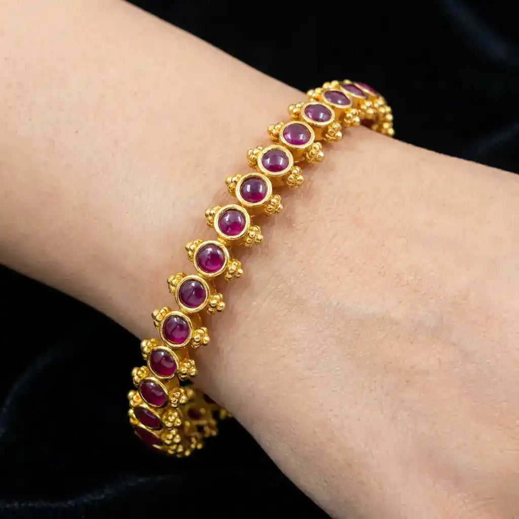 Stone Bangle PSGRBSR1R-012