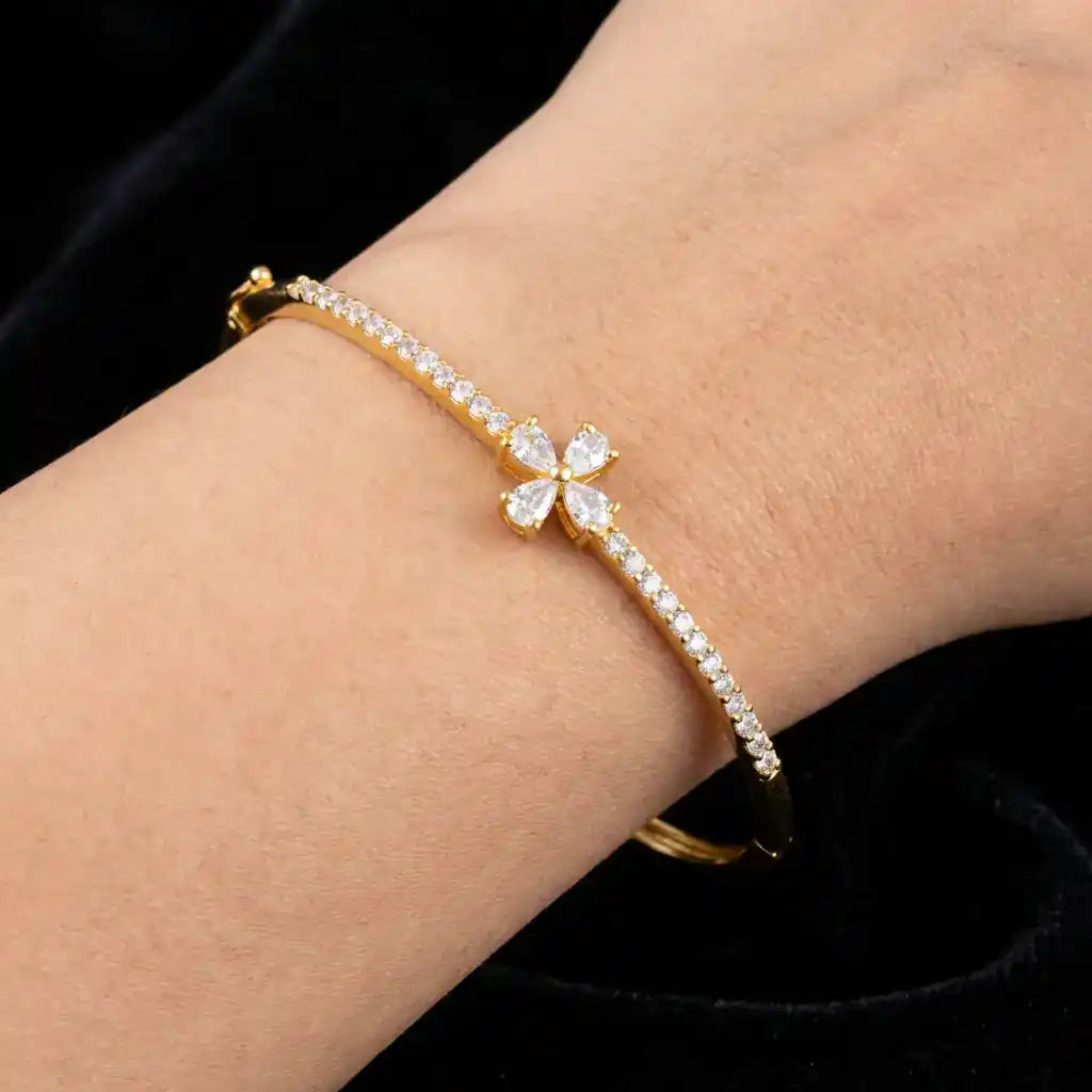 Stone Bracelet Bangle PSBRB23W-081