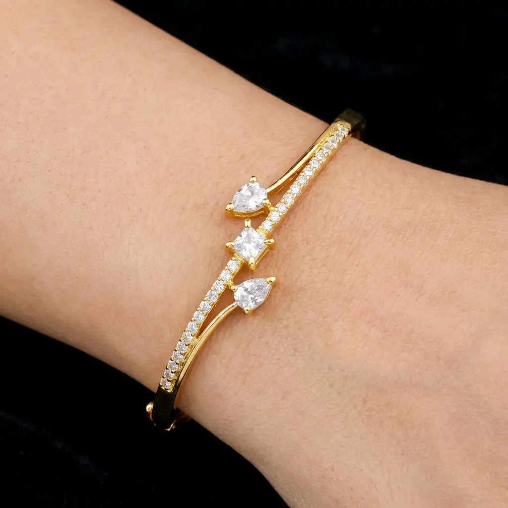 Stone Bracelet Bangle PSBRB24W PSBRB24W-081
