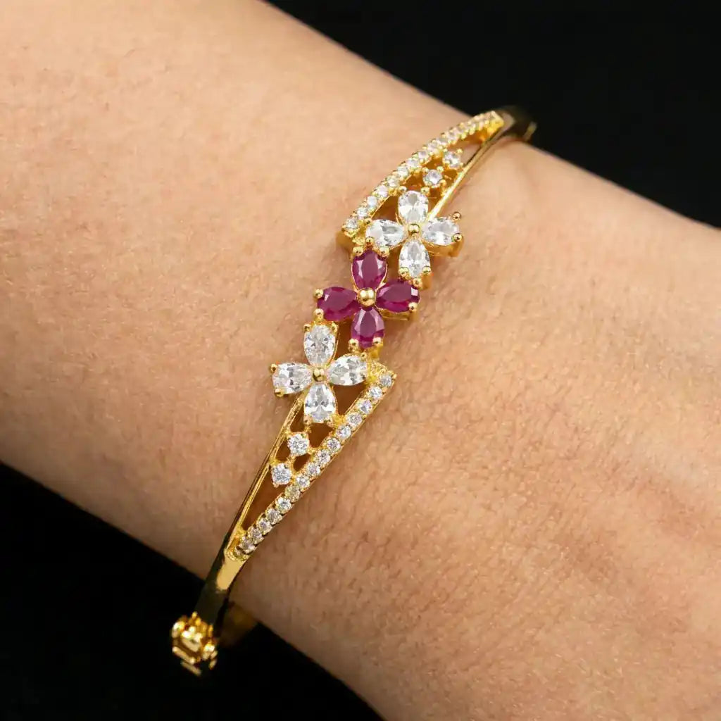 Stone Bracelet Bangle PSBRB60WR-26-002
