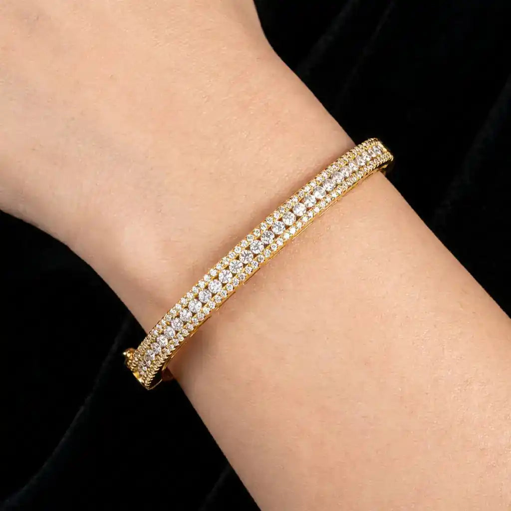 Fancy Stone Bangle 