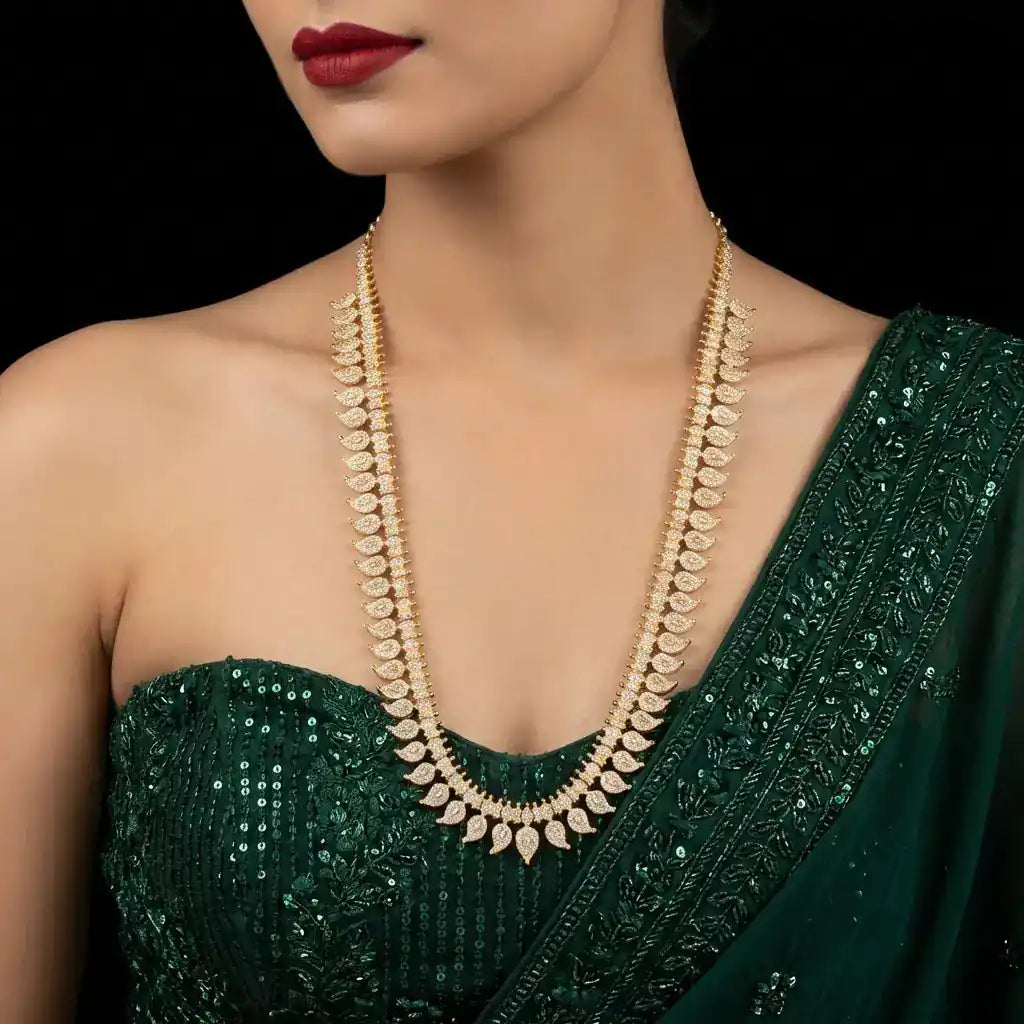 Stone Necklace Long PSNL16W-0101