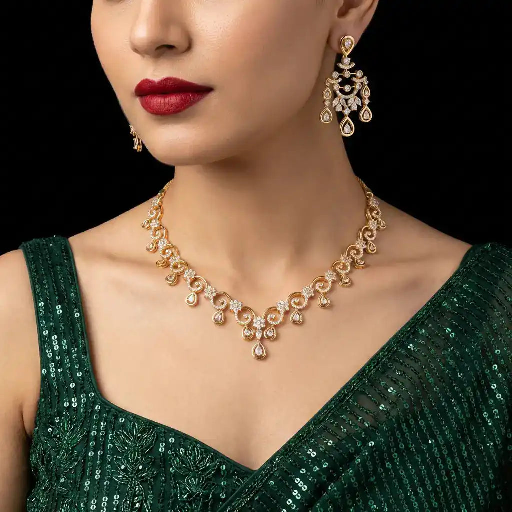 Stone Necklace PMSNS15W-007,PMSHST3W-082
