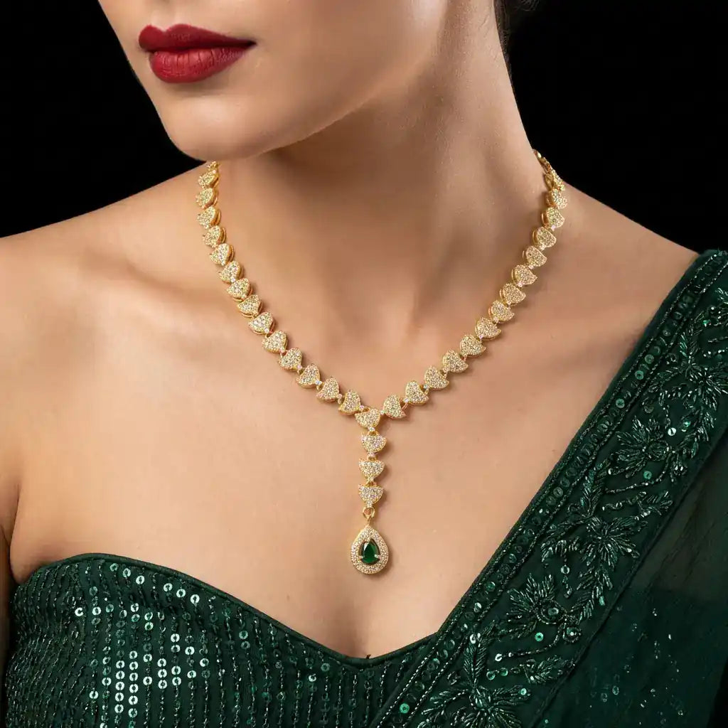 Stone Necklace PSNS2WG-055