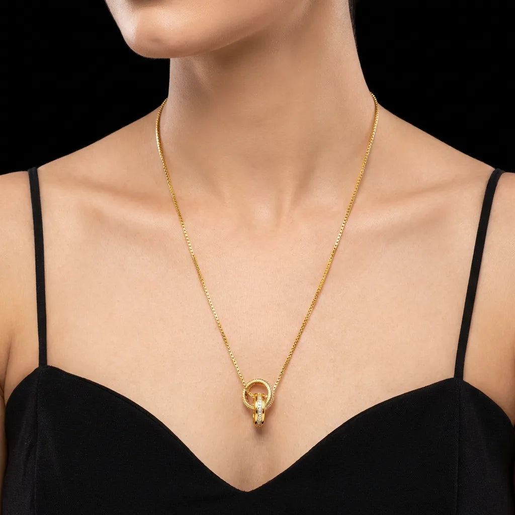 Stone Necklace PSNS69W-053