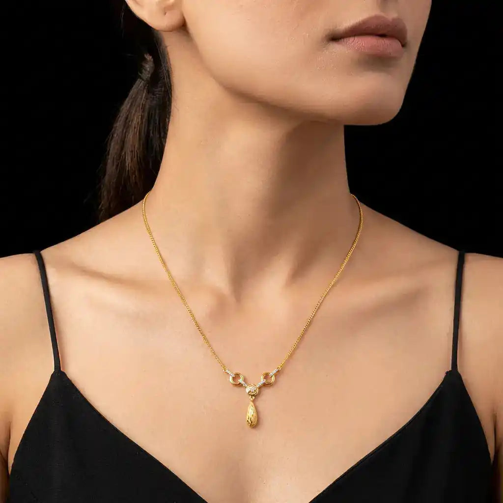 Stone Necklace PSNS71W-053