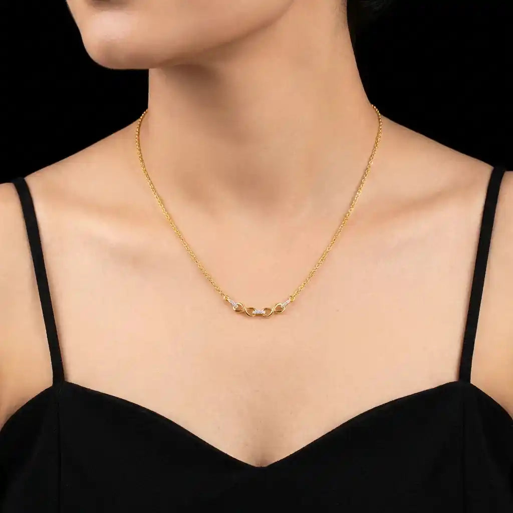 Stone Necklace PSNS72W-053