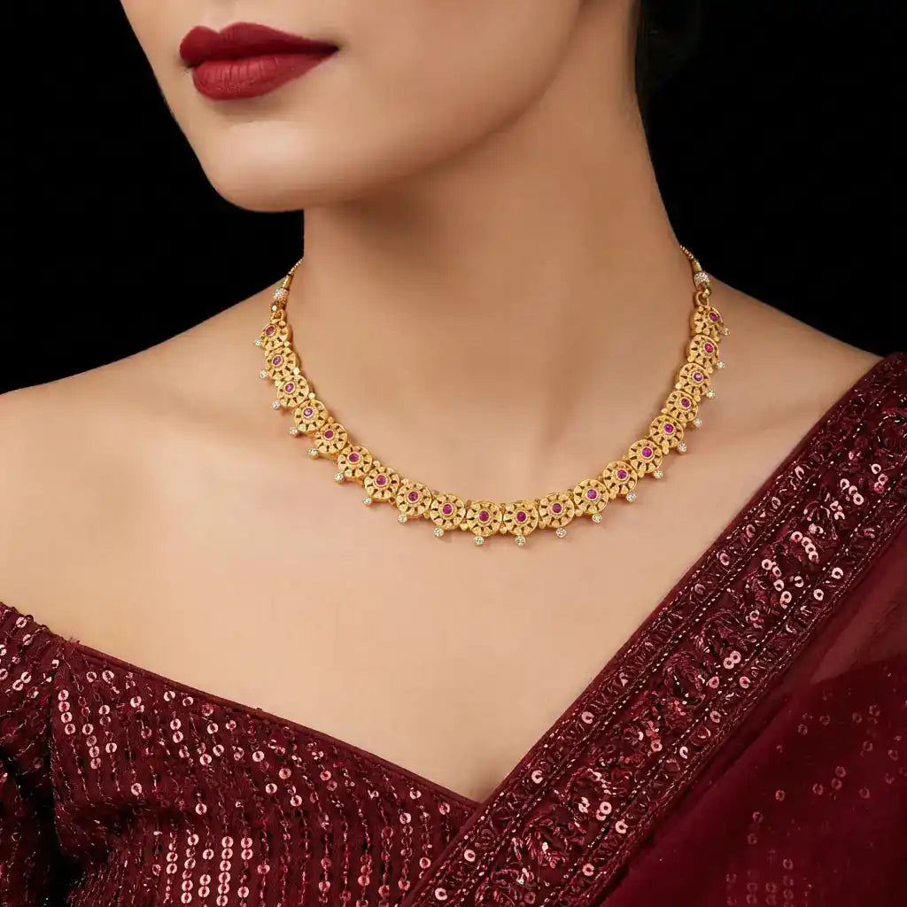 Stone Necklace PSNS86WR-035