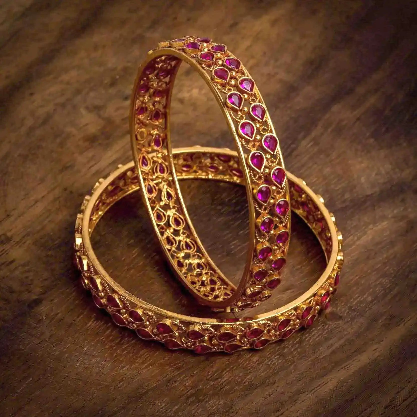 Bangle PSGRBSR1-26-055 - Parakkat Jewels