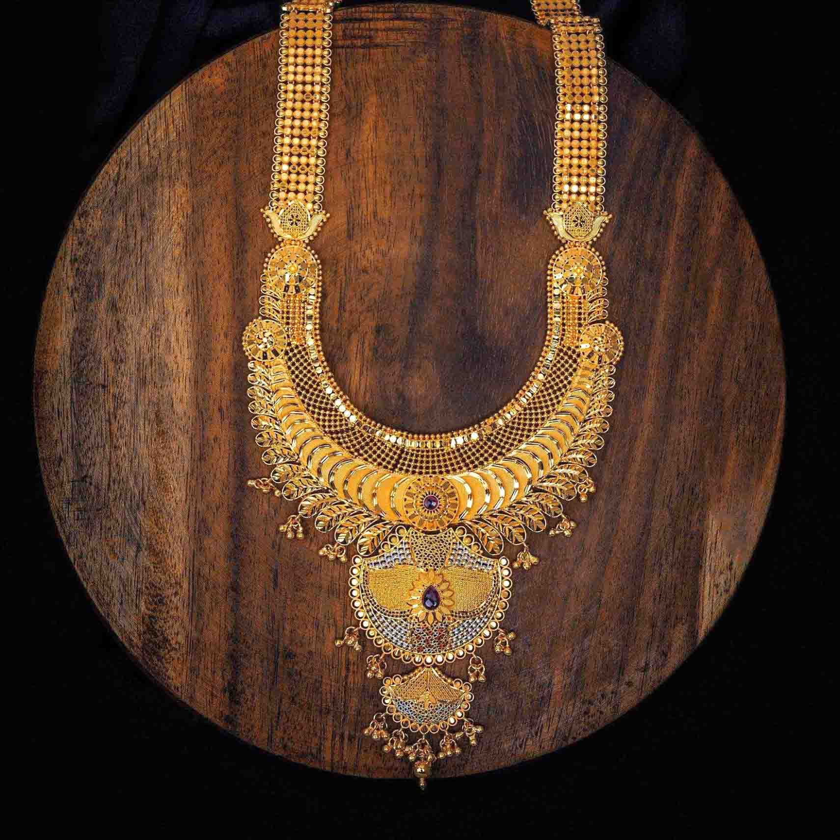 Enamel Necklace PENL1-0121 - Parakkat Jewels