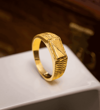 Gents Golden Ring PGGR1-081 - Parakkat Jewels