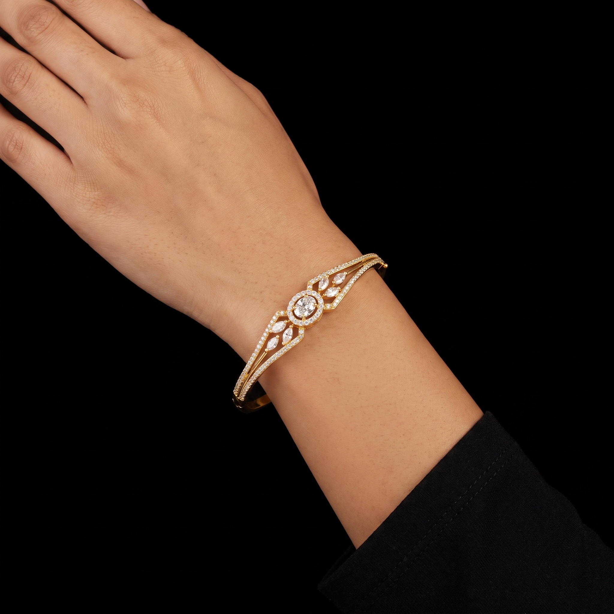 Stone Bracelet Bangle PSBRB2W-032