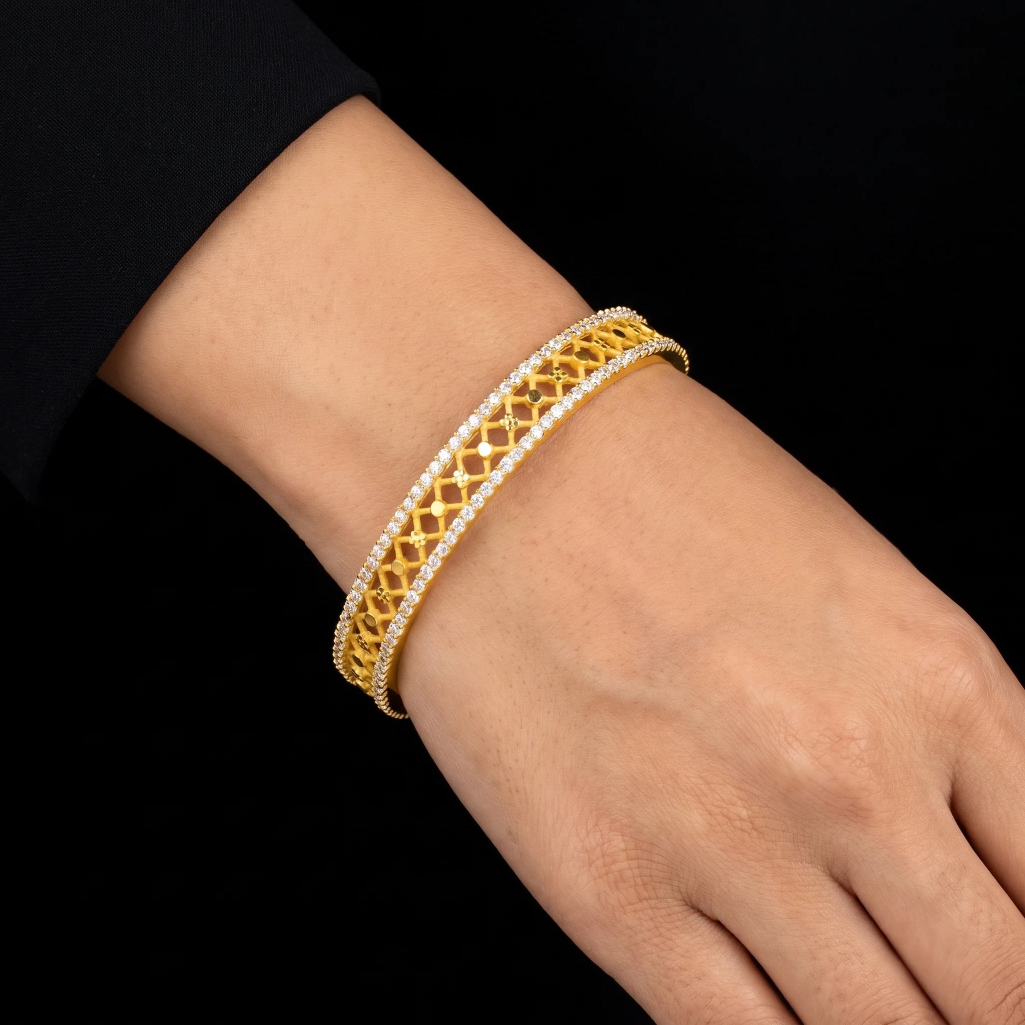 Stone Bangle PSB52W-052