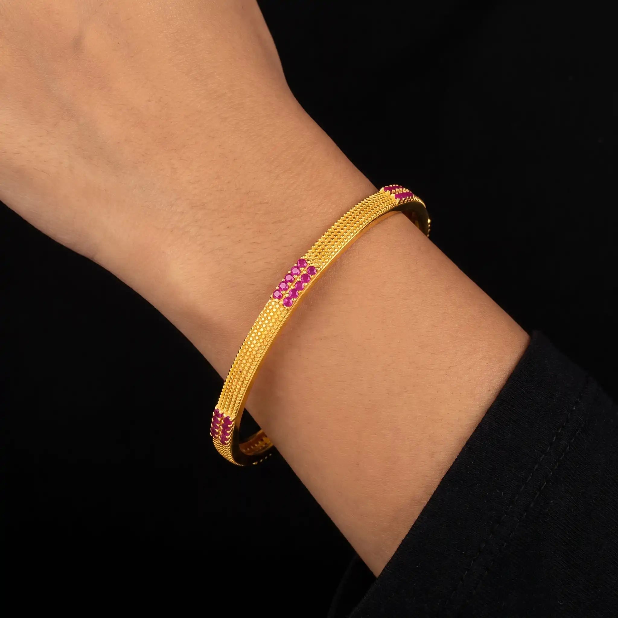 Stone Bangle PSB18R-002