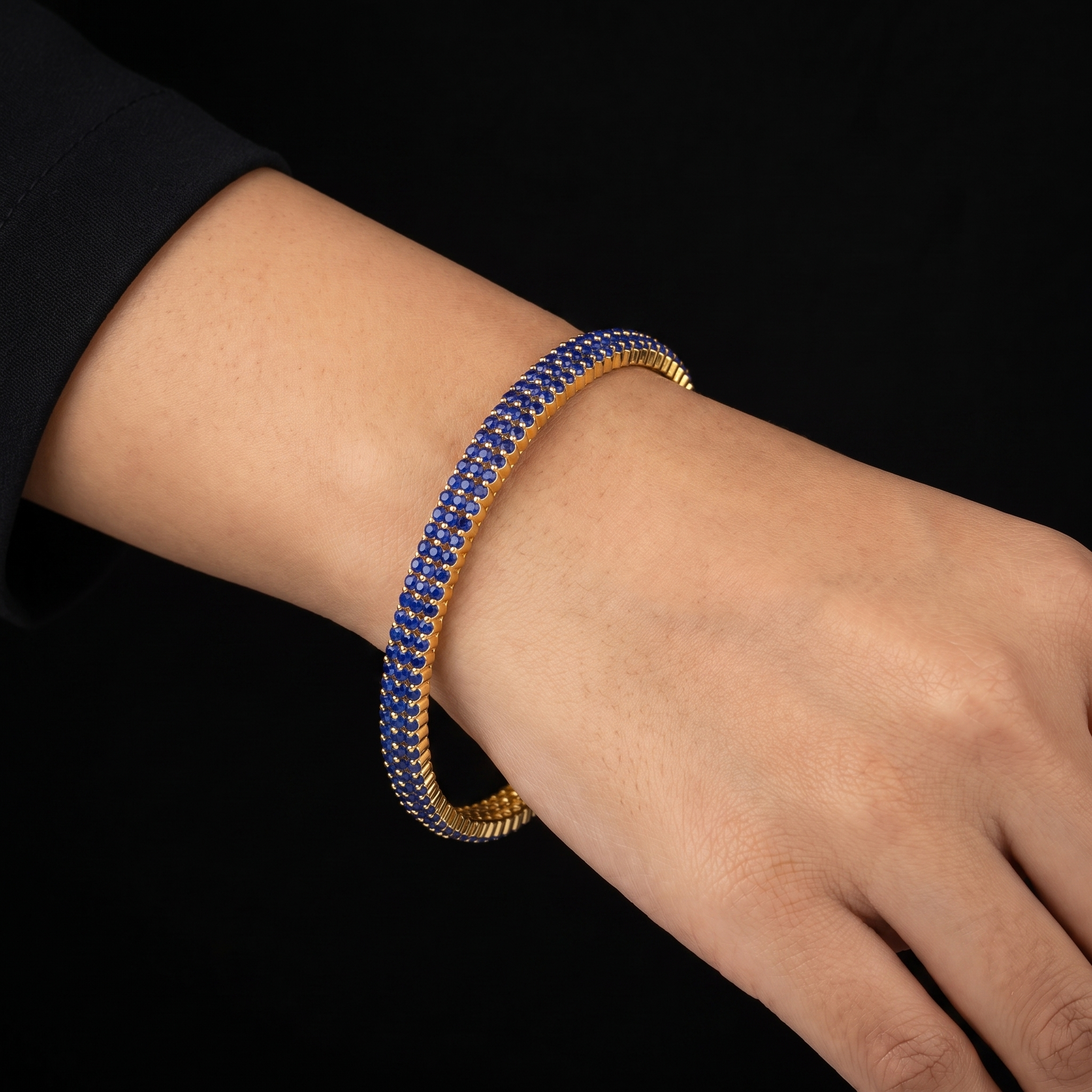 Blue Stone Bangle PSB18BL-092