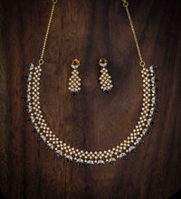 Necklace PSNS49WBL-036,PSHST66WBL-061 - Parakkat Jewels