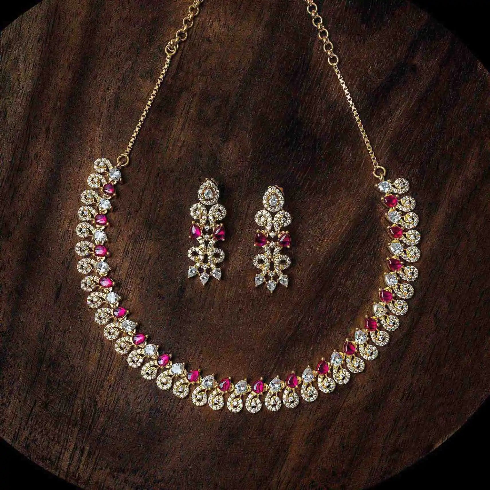 Necklace PSNSS32WR-036 - Parakkat Jewels
