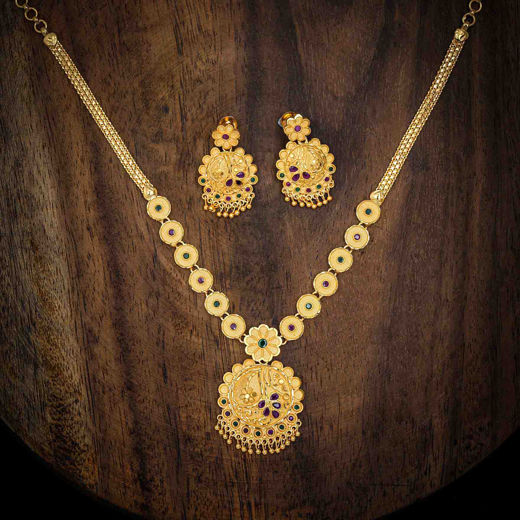 Necklace PSNSS36RG-035 - Parakkat Jewels