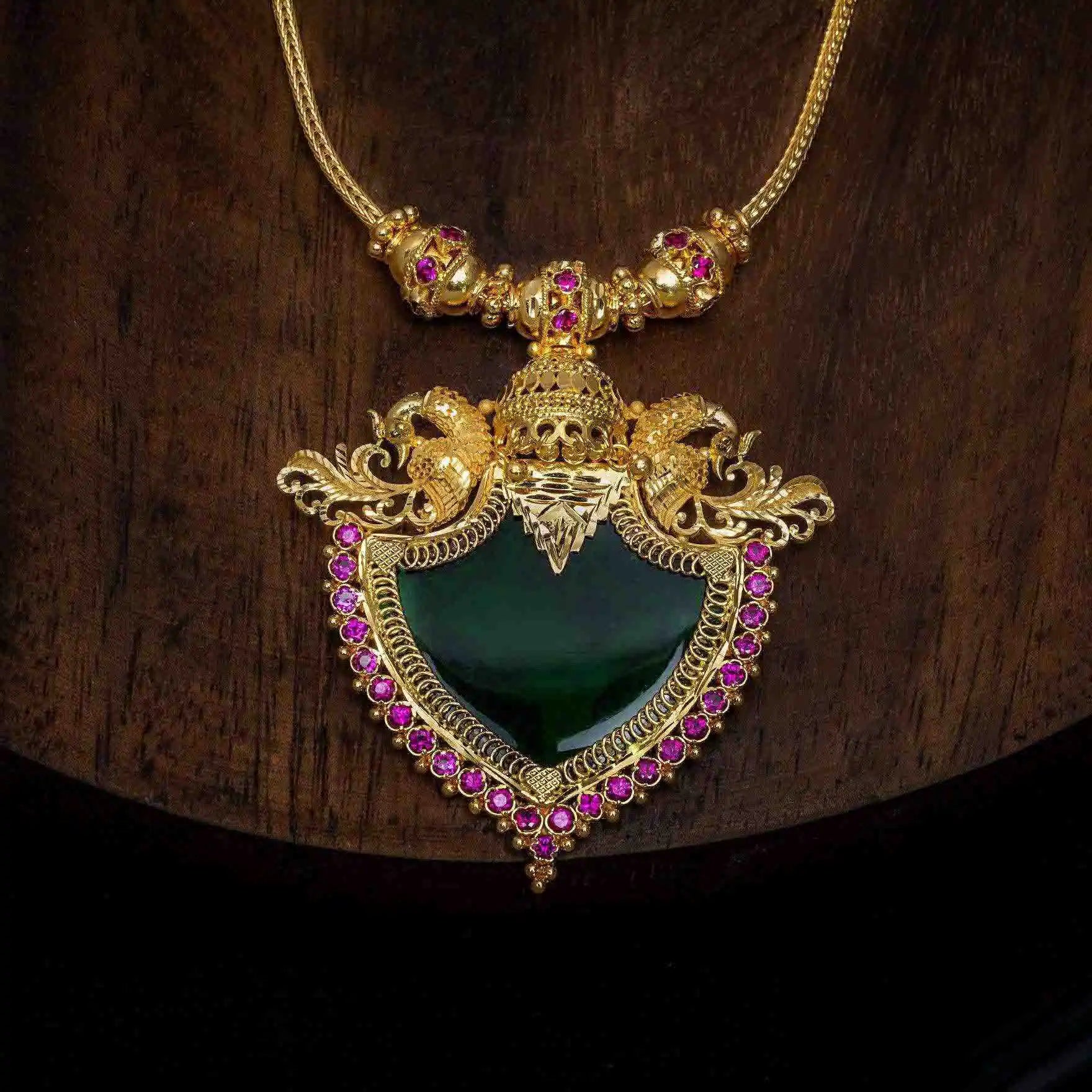 Necklace PSPKNPG19-0311 - Parakkat Jewels
