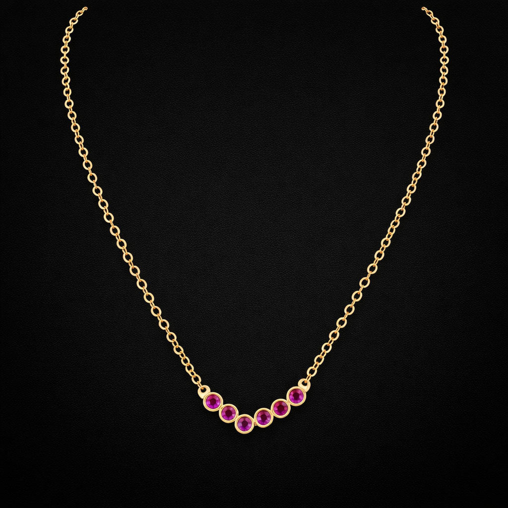 Stone Necklace PSNS84aR-003