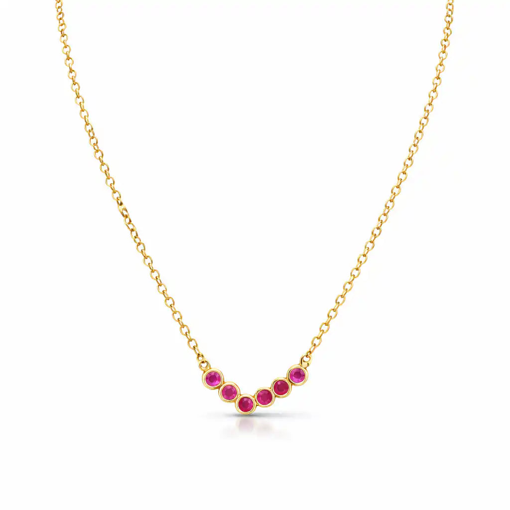 Stone Necklace PSNS84aR-003