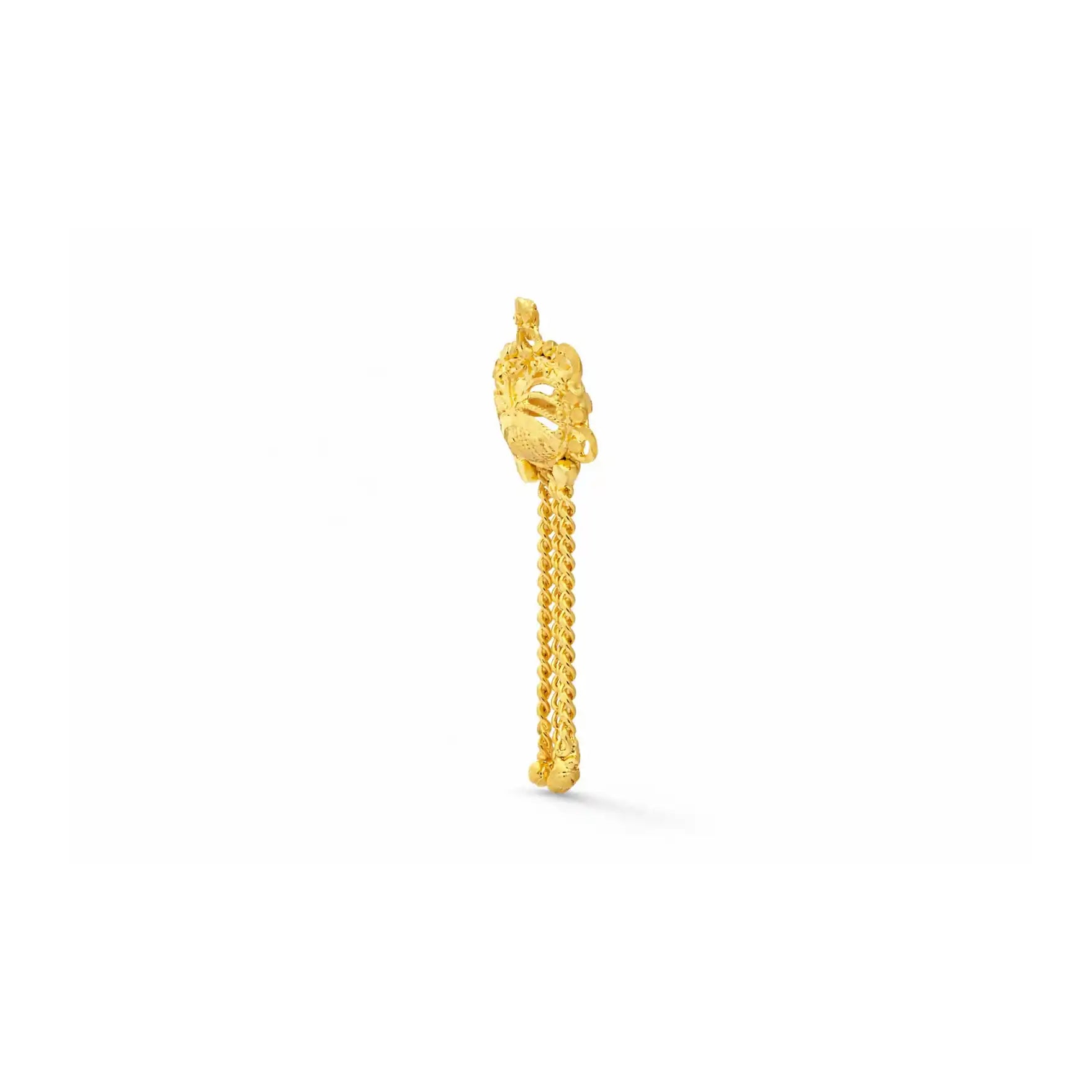 Golden Hanging Stud PGHST236-001