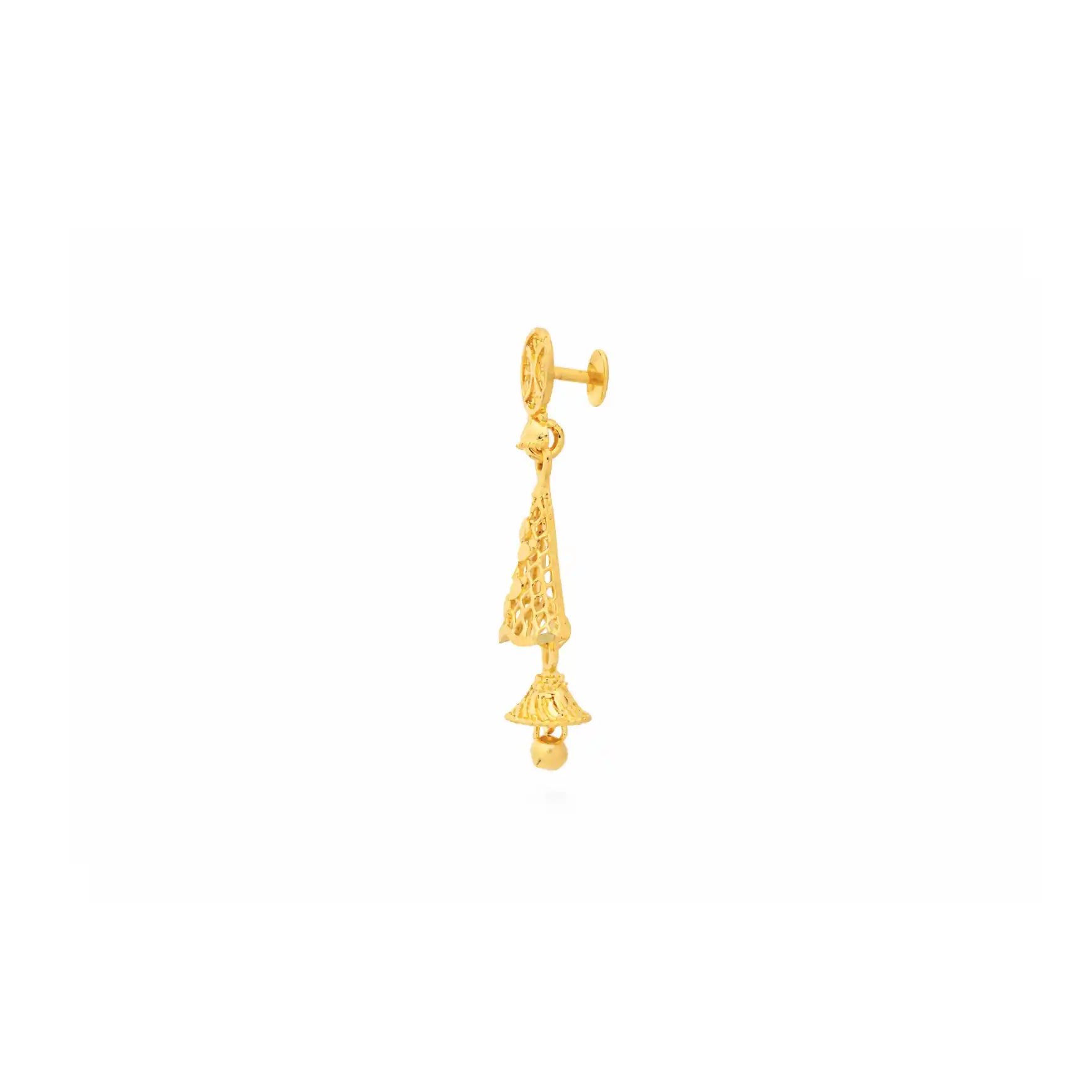Golden Hanging Stud PGHST44-041