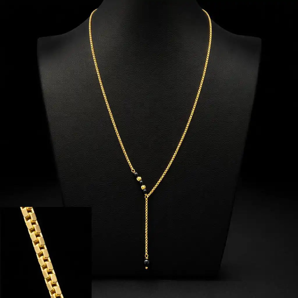 Gold Plated Coral Stone Necklace