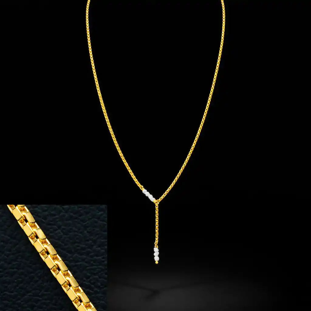 Elegant Coral Stone Necklace