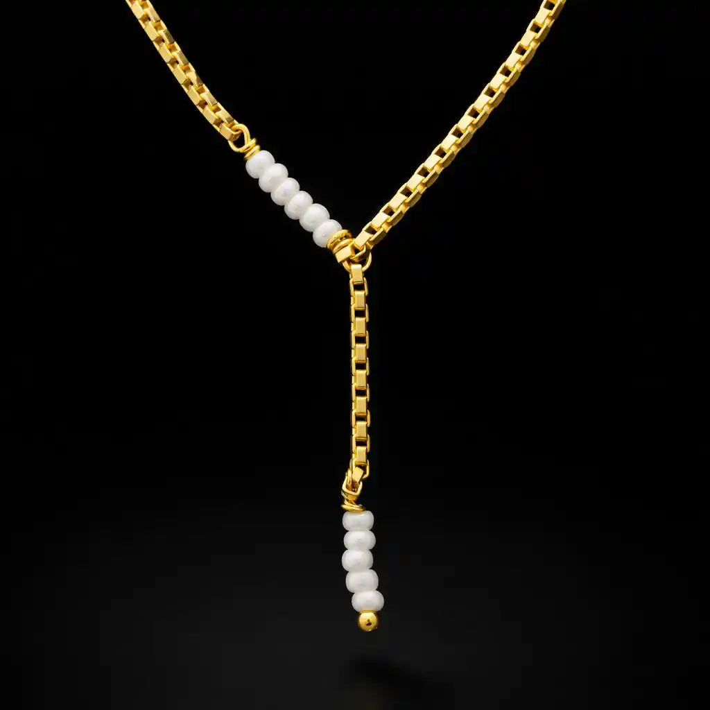Coral Stone Necklace PPNS11W-053