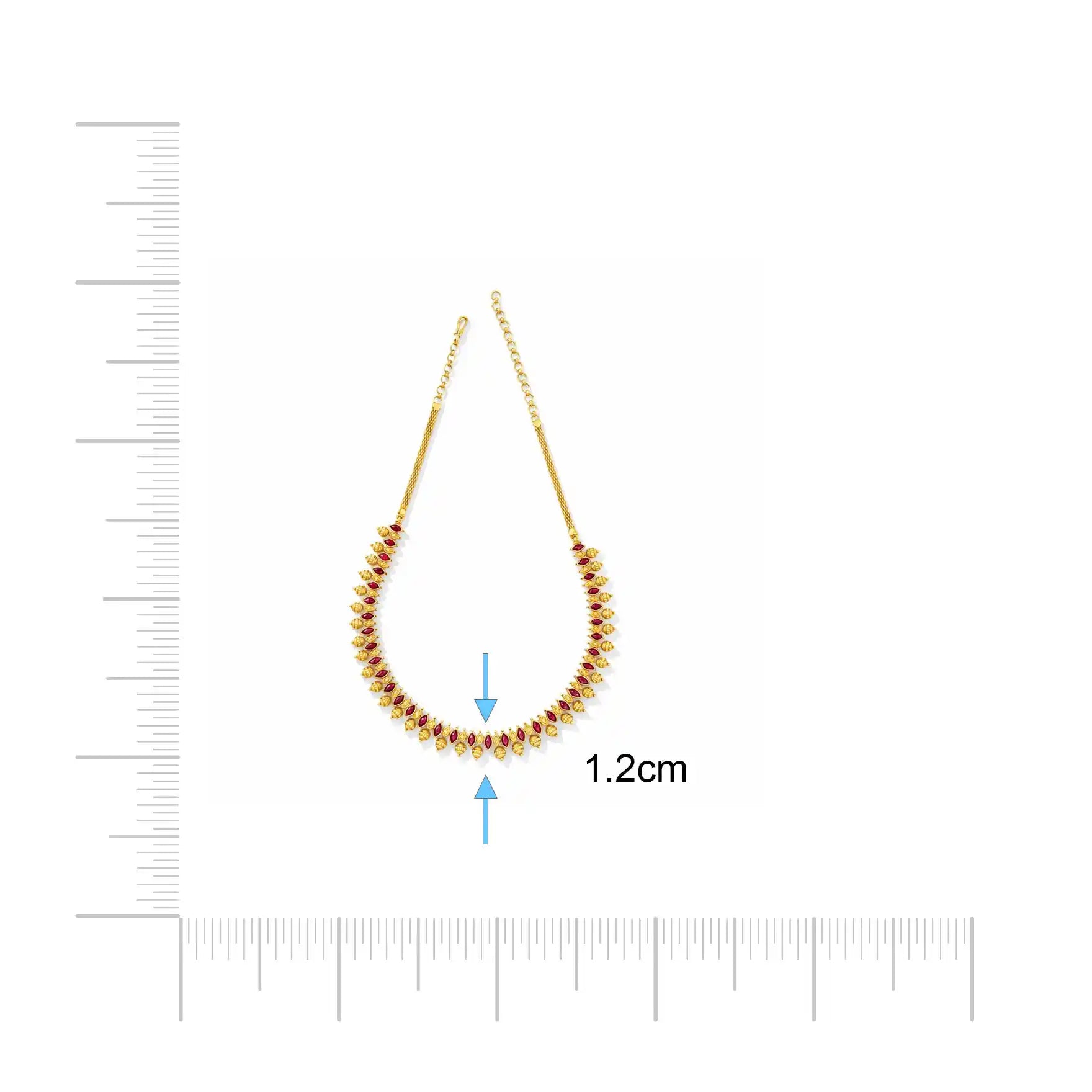 Gheru Necklace PSGRNSSR24R-036