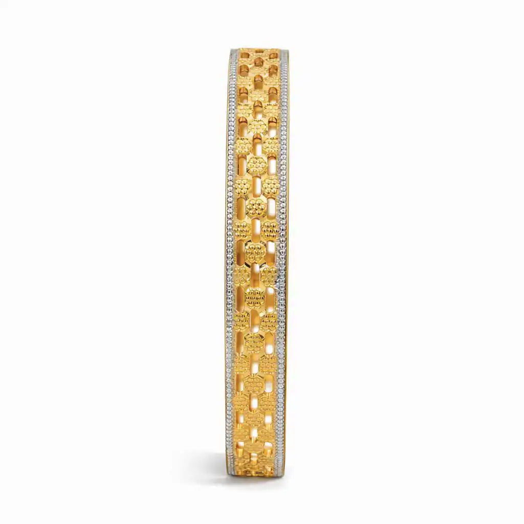 Rhodium Bangle PRGB95-032