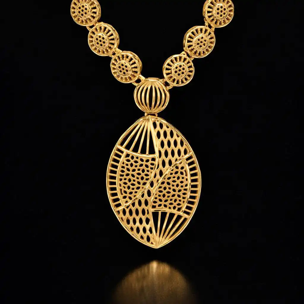 Golden Necklace medium PGNM15-085