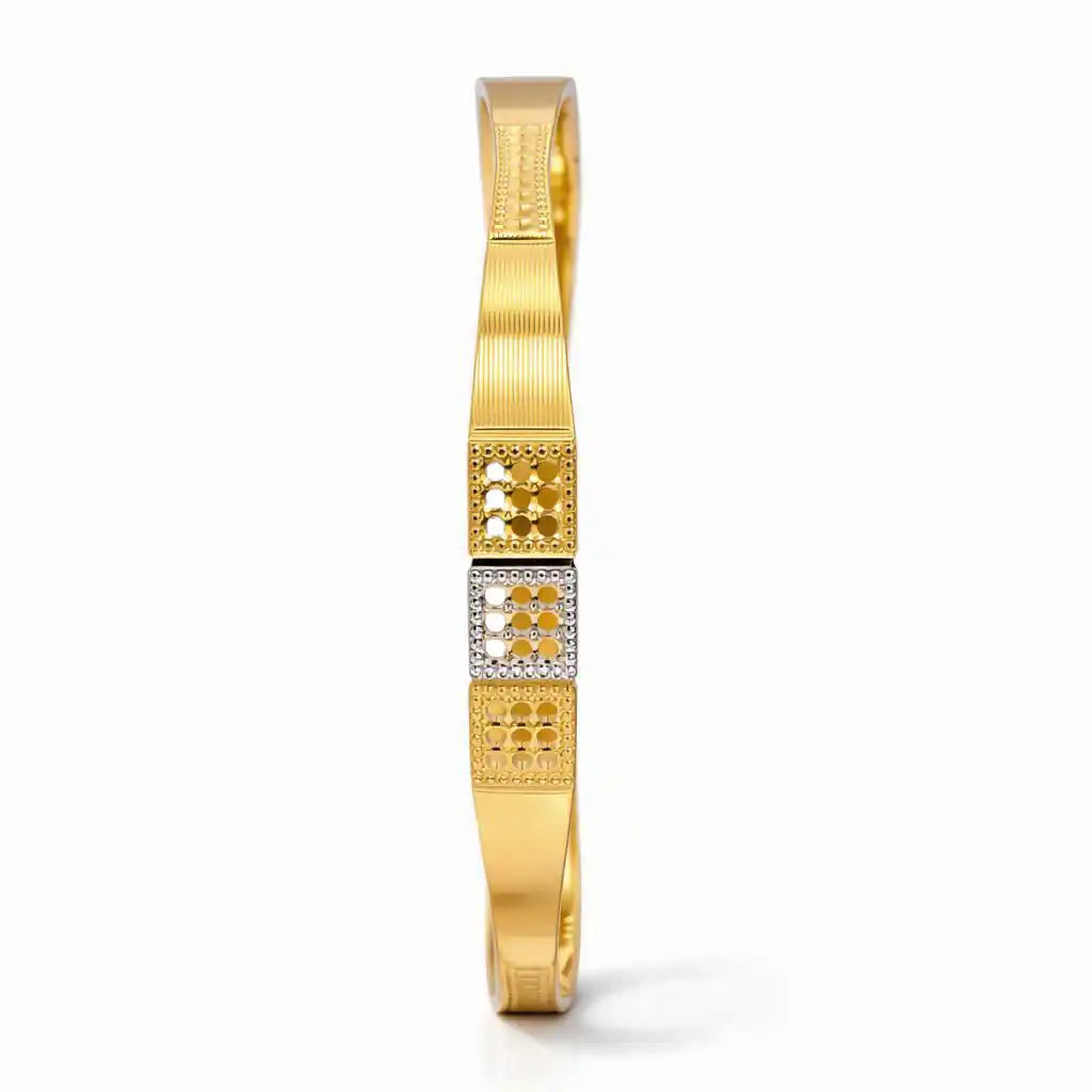 Rhodium Bangle PRGB275-091