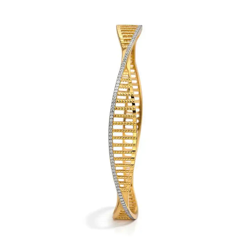 Rhodium Bangle PRGB277-091
