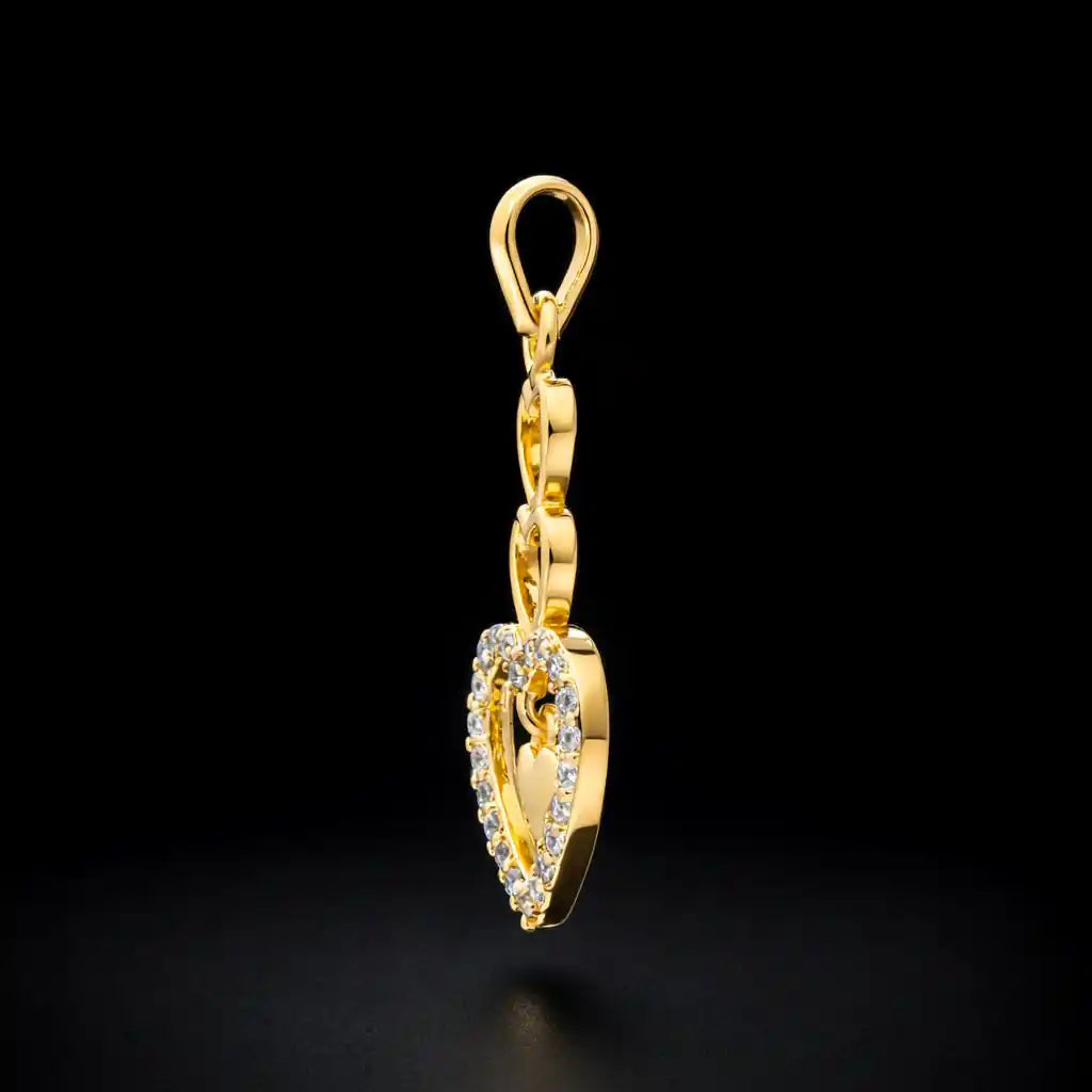 Golden Pendant PSLT80W-011