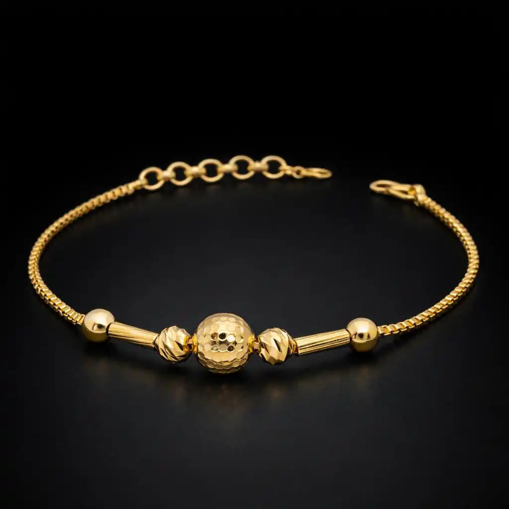 Golden bracelet PGBR75-022