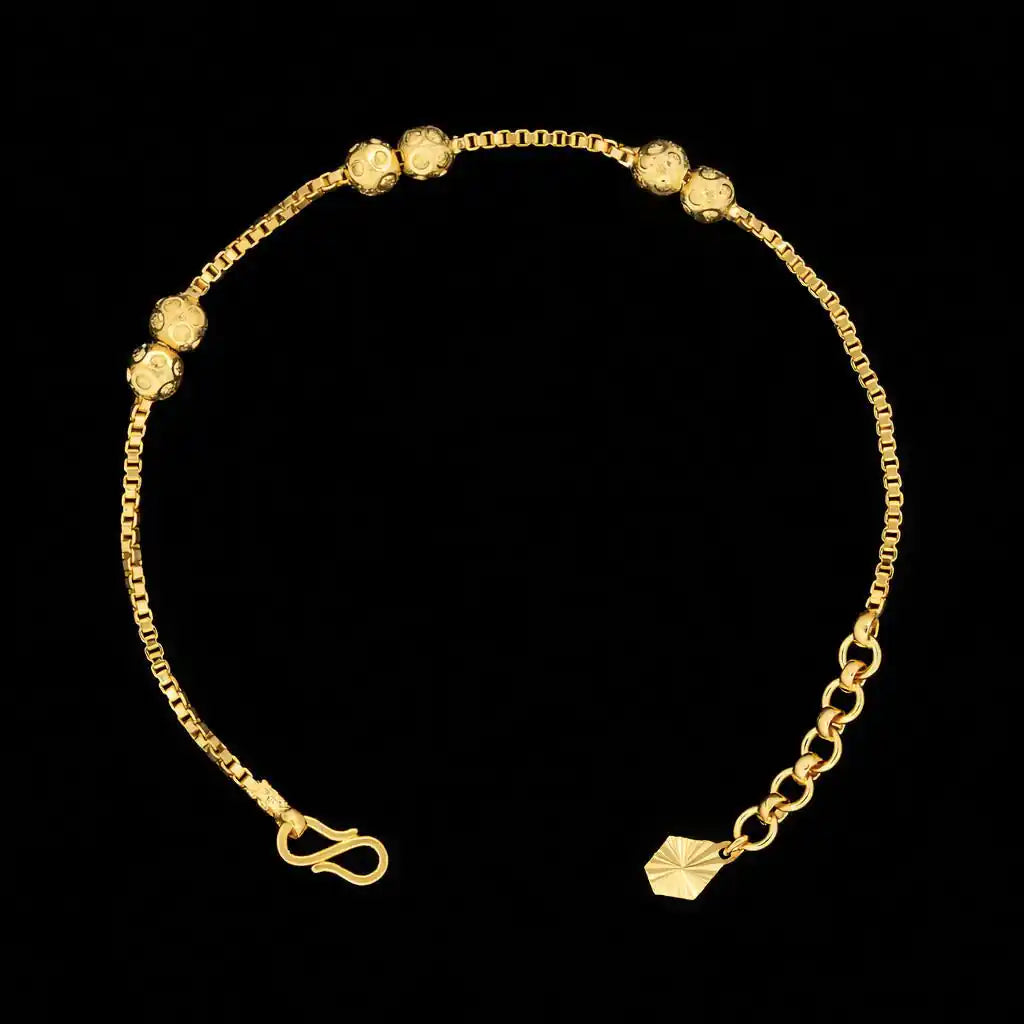 Golden bracelet PGBR86-022