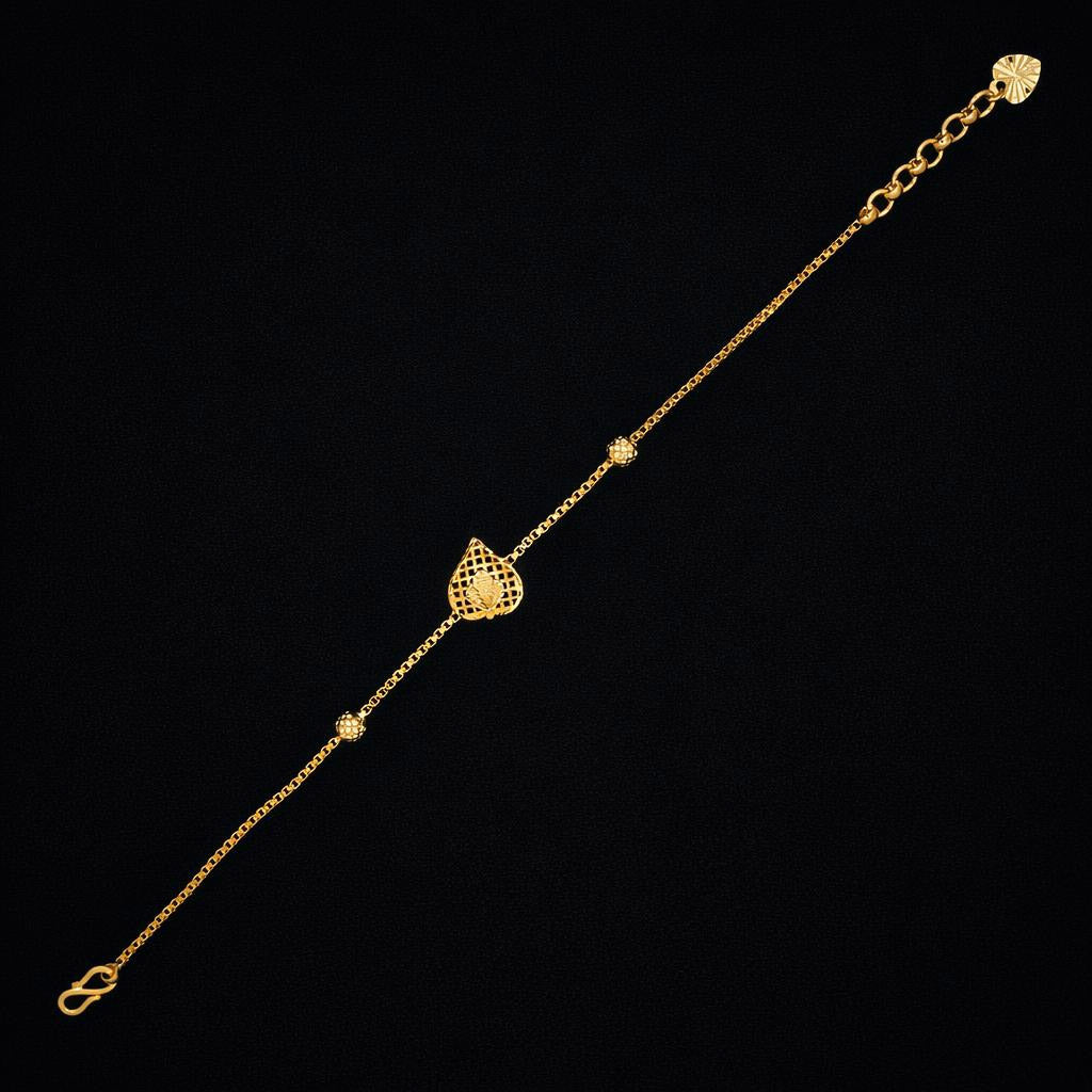 Golden bracelet PGBR67-022