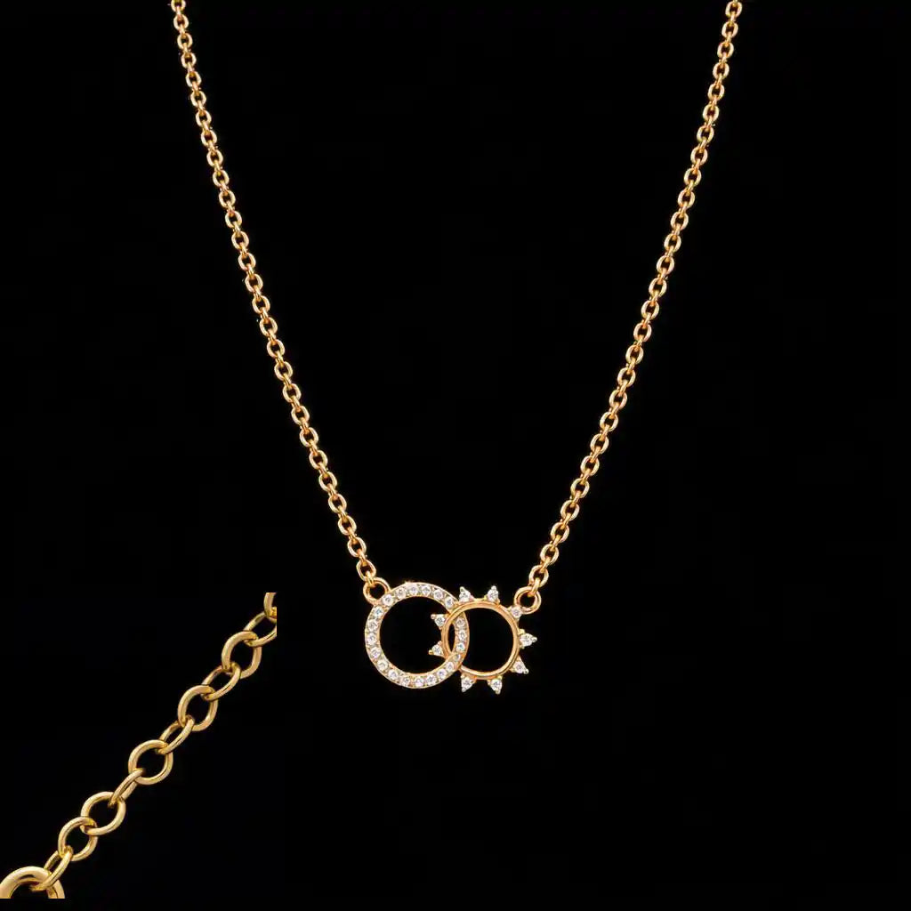 Stone Necklace PSNS120aW-053