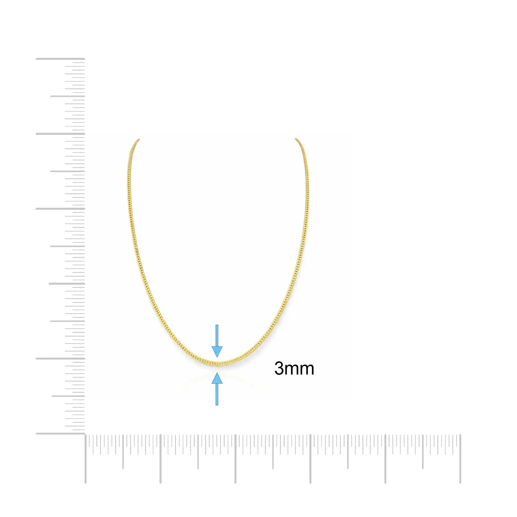 Gold Chain Millennium PCS43-093