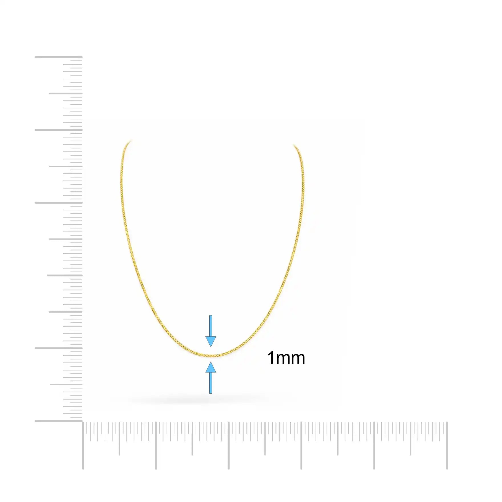 Gold Chain Millennium  PCM77-052