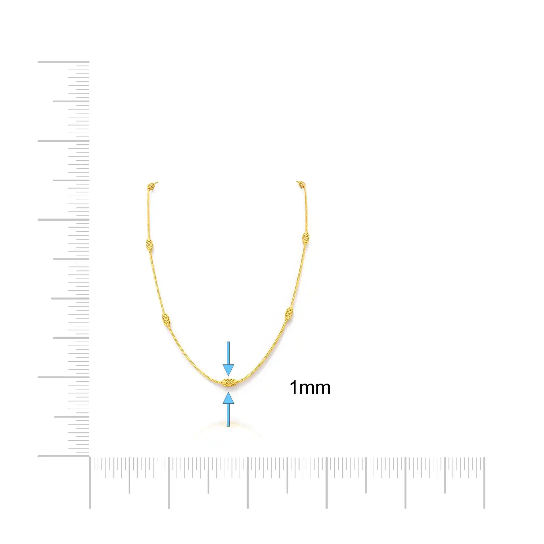 Gold Chain Millennium PCM87-052