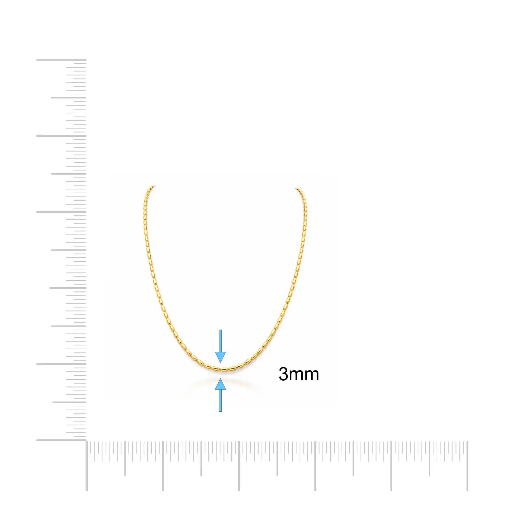 Gold Chain Millennium PCS59-093