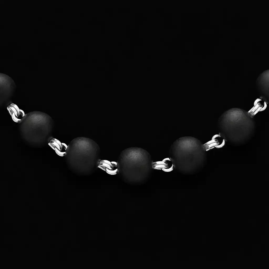 SILVER KARUNGALI CHAIN MSLKKC1C-058