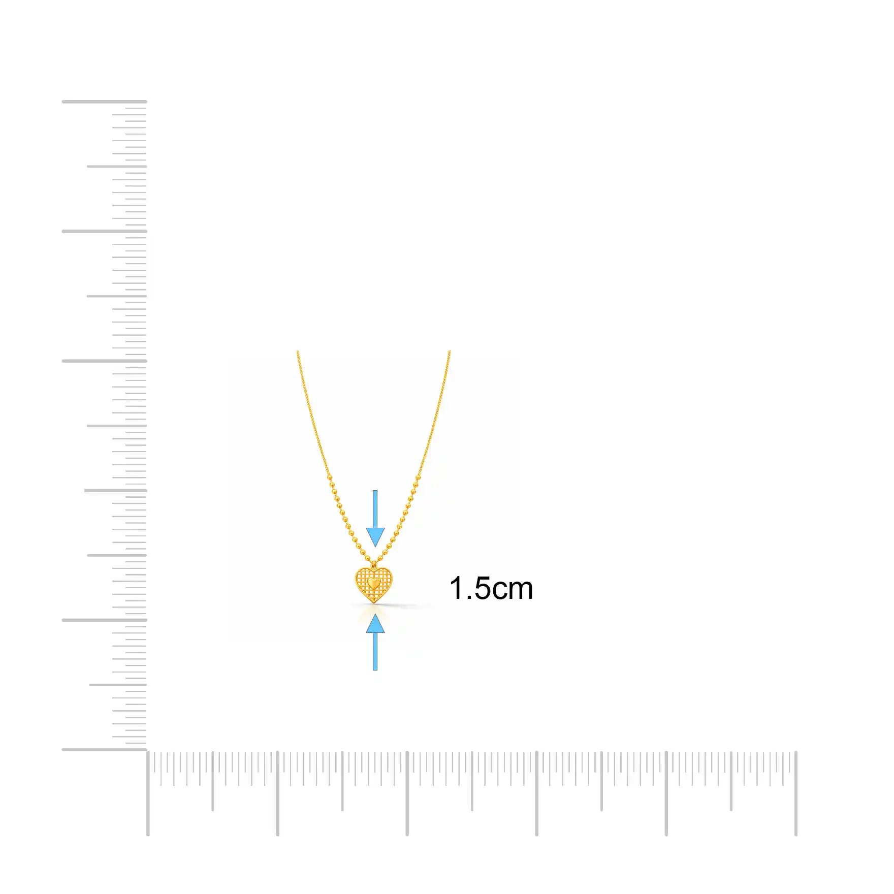 Golden Necklace medium PGNS99-053
